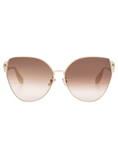 BVLGARI BV40010U Gold Butterfly Metal Sunglasses - Optica