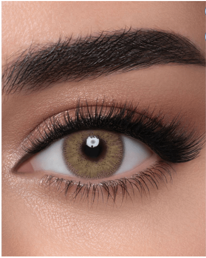 LENS ME - HONEY with Power Expires within 1 - 3 months