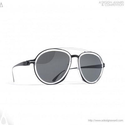 MYKITA DAMIR DOMA 1.3 A2 A2-Black Limpid/Grey Solid - Optica