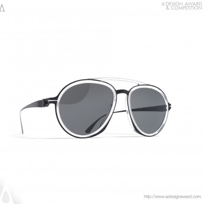 MYKITA DAMIR DOMA 1.3 A2 A2-Black Limpid/Grey Solid - Optica