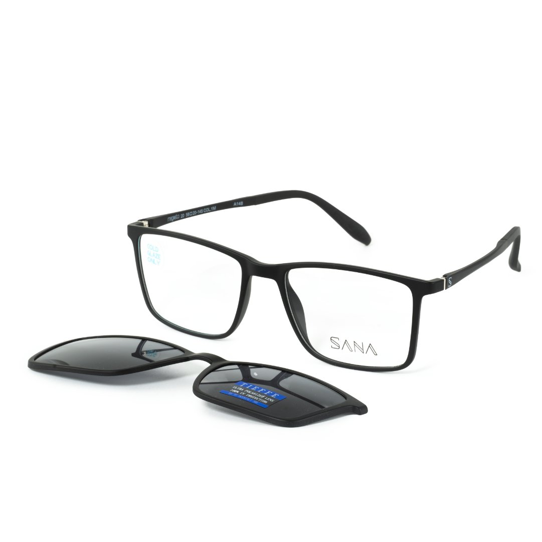 Sana MAGNETO20 001 - Matte Black - Optica