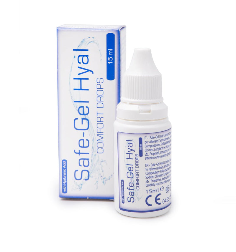 Safilens Safe-Gel HYAL Comfort Drops 15ml 15ml - Optica