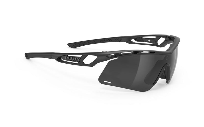 Rudy Project TRALYX+ SLIM Black Matte Rp Optics Smoke Black - Optica