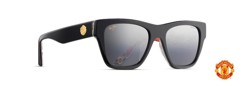 MAUI JIM TREBLE Black Gloss with Treble Collage Interior - Optica