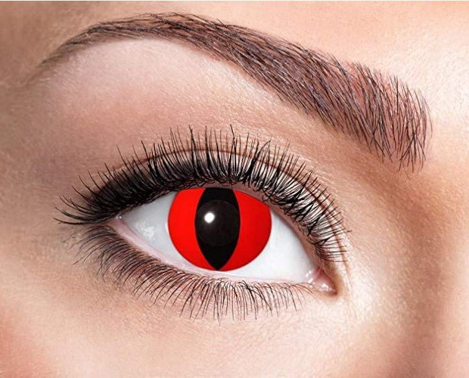 Zoelibat Zoelibat Party Contact Lens Red Cat - Optica